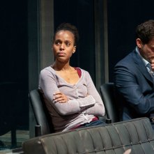 American Son: Kerry Washington, Steven Pasquale in  una scena del film