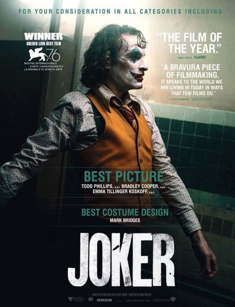 Joker Oscar 2020 Jiprpya