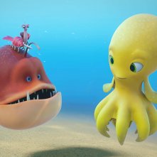 Deep - Un'avventura in fondo al mare: una sequenza del film animato
