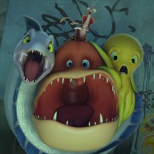 Deep - Un'avventura in fondo al mare: un momento del film animato
