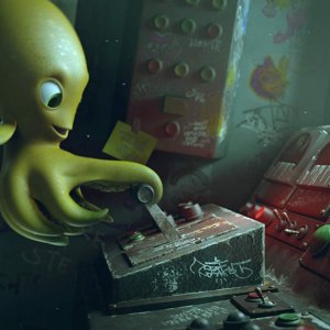 Deep - Un'avventura in fondo al mare: una scena del film animato