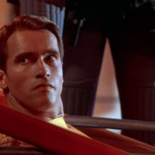 L'Implacabile: Arnold Schwarzenegger in una scena del film