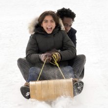 Let It Snow: Innamorarsi sotto la neve, una scena del film Netflix