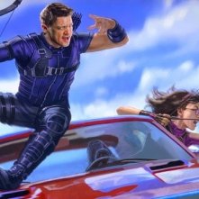 Hawkeye: un concept art della serie Disney+