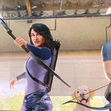 Hawkeye: un concept art della serie Disney+
