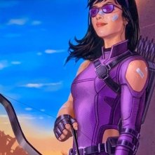 Hawkeye: un concept art della serie Disney+