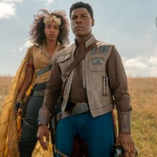 Star Wars: L'Ascesa di Skywalker, John Boyega e Naomi Ackie in una foto del film