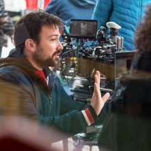 Il grande passo: Antonio Padovan sul set del film