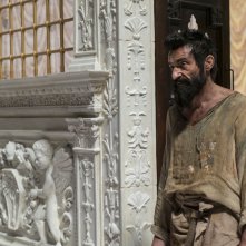 Il peccato - Il furore di Michelangelo: Alberto Testone durante una scena del film