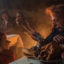 Pinocchio: Massimo Ceccherini e Federico Ielapi in  una scena del film