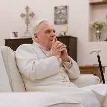 I due Papi: una scena del film con Anthony Hopkins