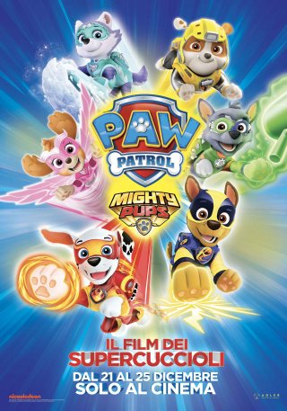 Locandina di Paw Patrol Mighty Pups - Il Film dei Supercuccioli