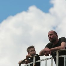 Un sogno per papà: François Damiens e Maleaume Paquin in  una scena del film