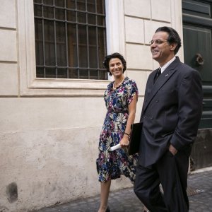 Storia di Nilde: Anna Foglietta e Francesco Colella in  una scena del film