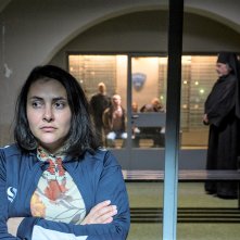 Dio è donna e si chiama Petrunya: Zorica Nusheva durante una scena del film