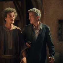 Il primo Natale: Salvatore Ficarra e Valentino Picone durante una scena del film