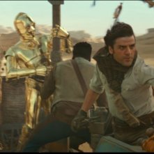 Star Wars: L'Ascesa di Skywalker: Oscar Isaac in una scena del film