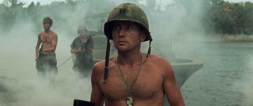 Martin Sheen in una scena di Apocalypse Now