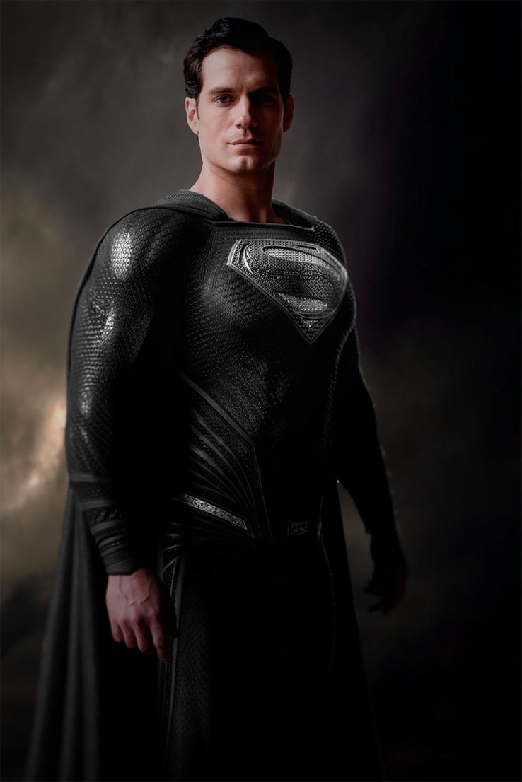 Henry Cavill Black Superman Costume
