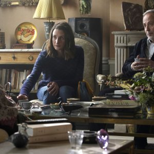 Il mistero Henri Pick: Fabrice Luchini, Camille Cottin in una sequenza