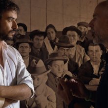 Il nostro Papa: Iago Garcia e Massimo Minella in una scena del film