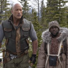 Jumanji - The Next Level: Kevin Hart, Dwayne Johnson in una scena del film