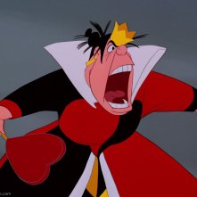 La Regina di Cuori in Alice nel Paese delle Meraviglie