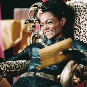 L'attrice Eartha Kitt