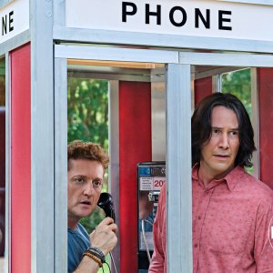 Bill & Ted Face The Music: Keanu Reeves e Alex Winter in una foto del film