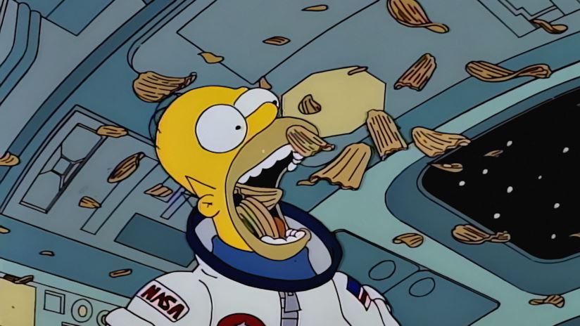 I Simpson Homer Nello Spazio Profondo