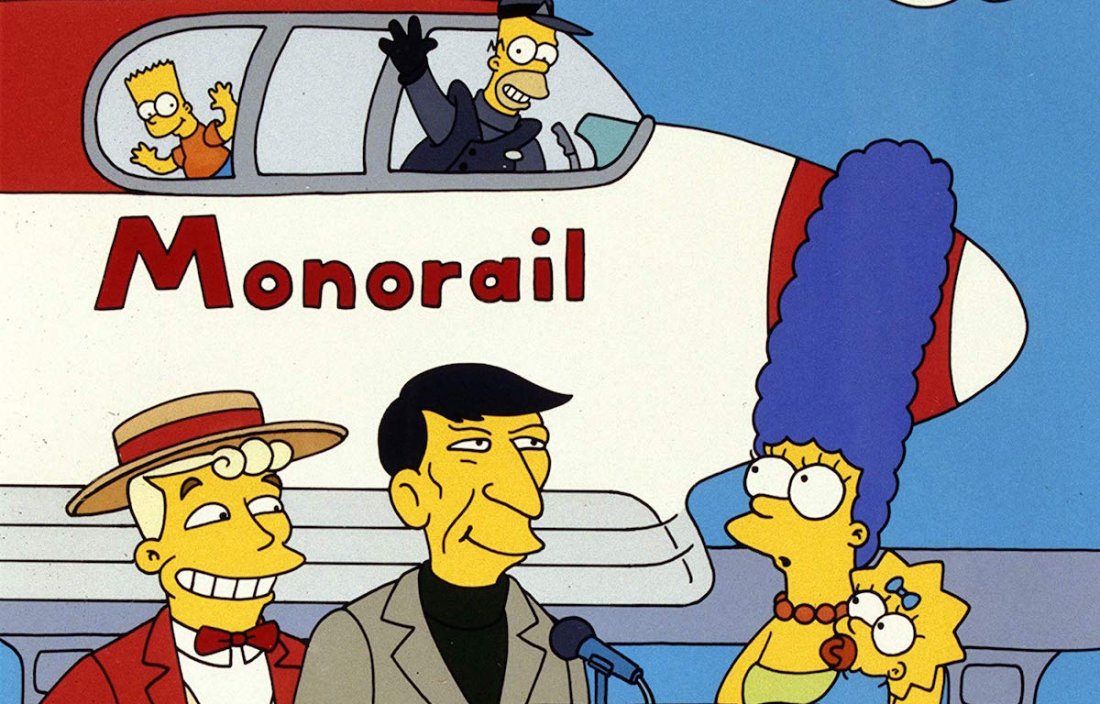 I Simpson Marge Contro La Monorotaia