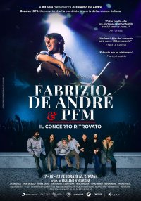 Locandina di Fabrizio De André e PFM. Il concerto ritrovato