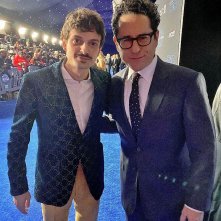 Fabio Rovazzi con J.J. Abrams alla premiere di Star Wars: l'ascesa di Skywalker