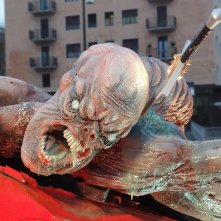 The Witcher: una foto delle installazioni a Milano