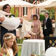 18 Regali: Vittoria Puccini con Edoardo Leo in una scena