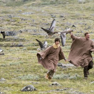 Sulle ali dell'avventura: Jean-Paul Rouve con Louis Vazquez in una scena del film