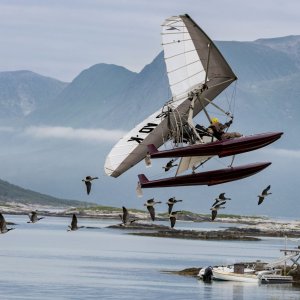 Sulle ali dell'avventura: una scena del film