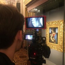 Leonardo. Le Opere: un'immagine sul set