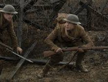 Una scena del film 1917