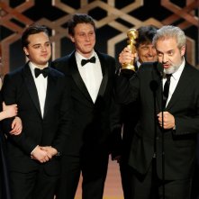 1917: Sam Mendes e il cast festeggiano il Golden Globe 2020