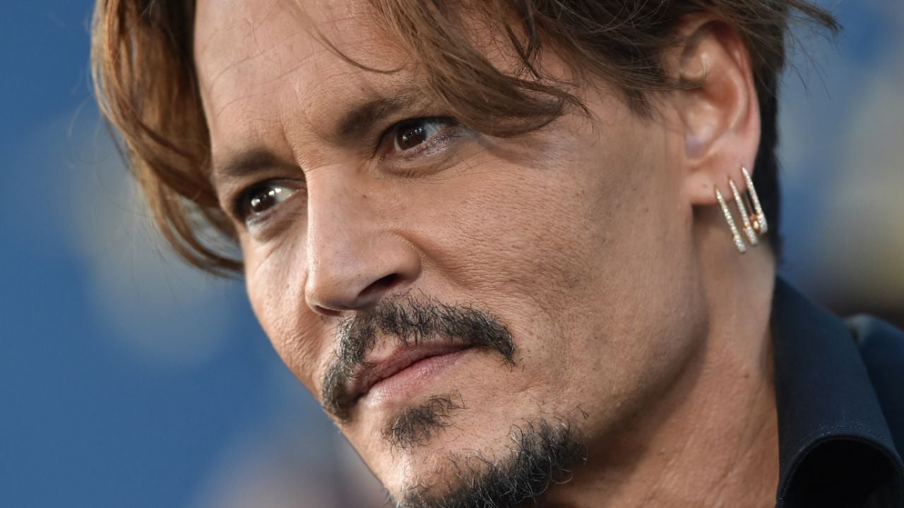 Un primissimo piano di Johnny Depp