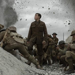 1917: una scena con George MacKay
