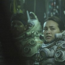 Underwater: Jessica Henwick in una scena del film