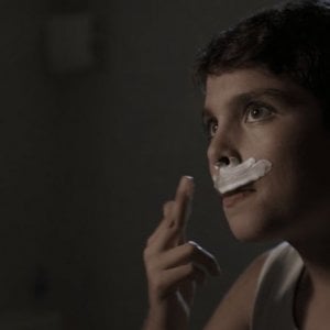 Lo scoglio del leone: Federico Guglielmino in una scena