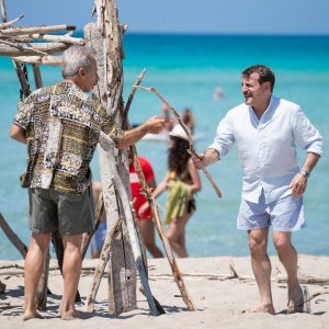 Odio l'estate: una scena del film con Aldo, Giovanni e Giacomo