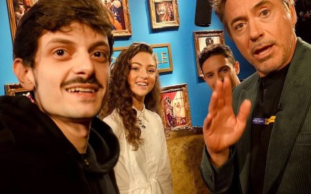 Fabio Rovazzi e Robert Downey Jr: l'intervista bestiale su Dolittle