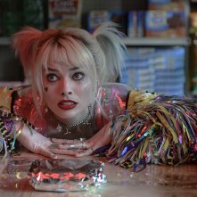 Birds Of Prey - E la fantasmagorica rinascita di Harley Quinn: Margot Robbie durante una scena del film