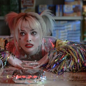 Birds Of Prey - E la fantasmagorica rinascita di Harley Quinn: Margot Robbie durante una scena del film