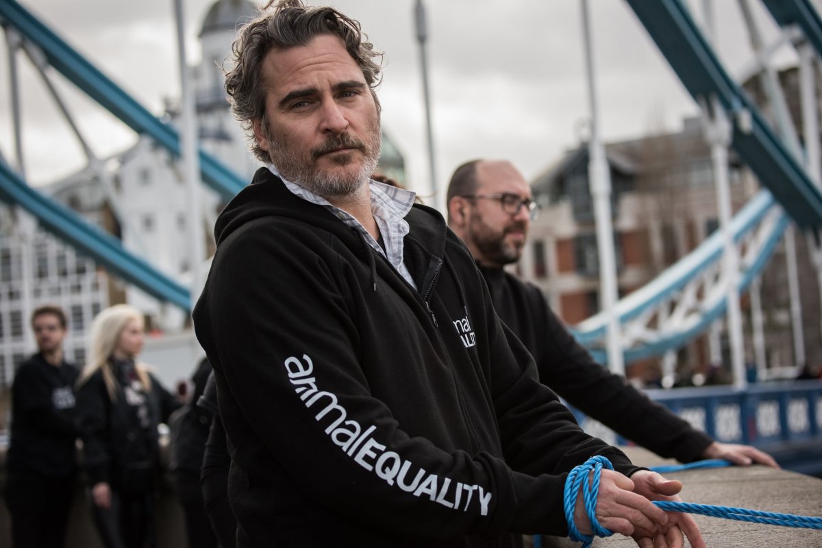 Joaquin Phoenix piange sangue per l
