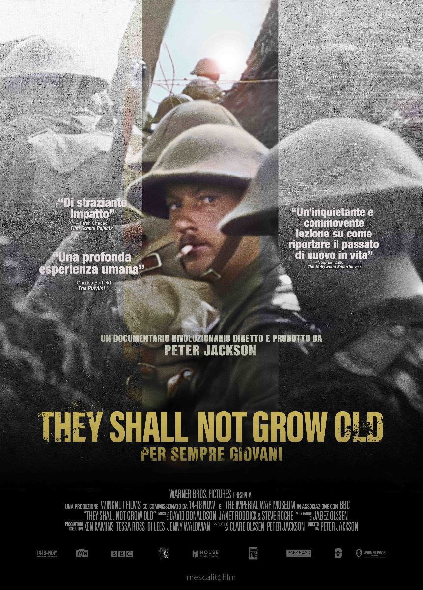 They Shall Not Grow Old - Per Sempre Giovani